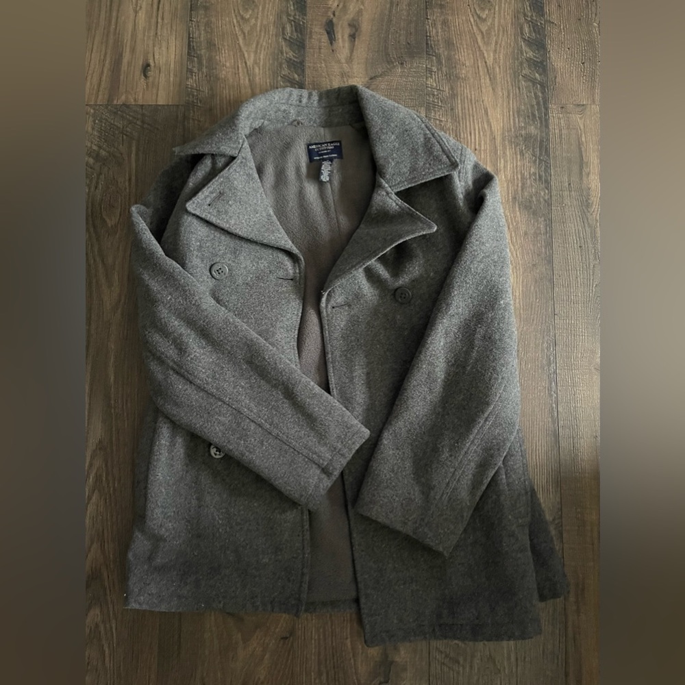 American Eagle Outfitters genuine wool peacoat size medium
